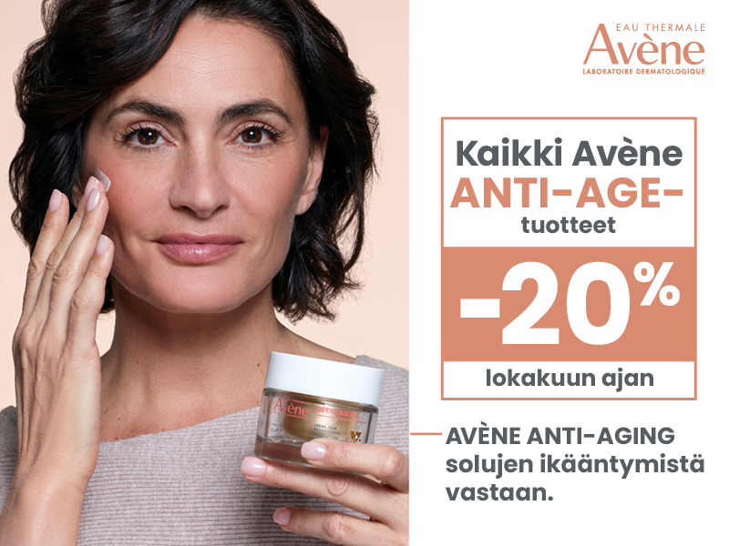 Avene Anti-age tuotteet ikääntyvälle iholle -20% lokakuun ajan | Oma eApteekki