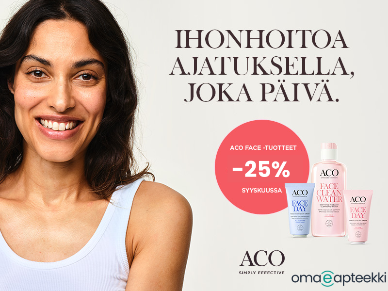 Ihonhoitoa ajatuksella joka päivä. Uudistunut Aco Daily care nyt -25%