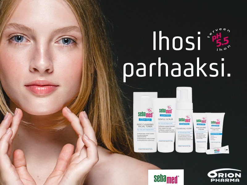 Sebamed Clear face tuotteet rasvoittuvalle iholle