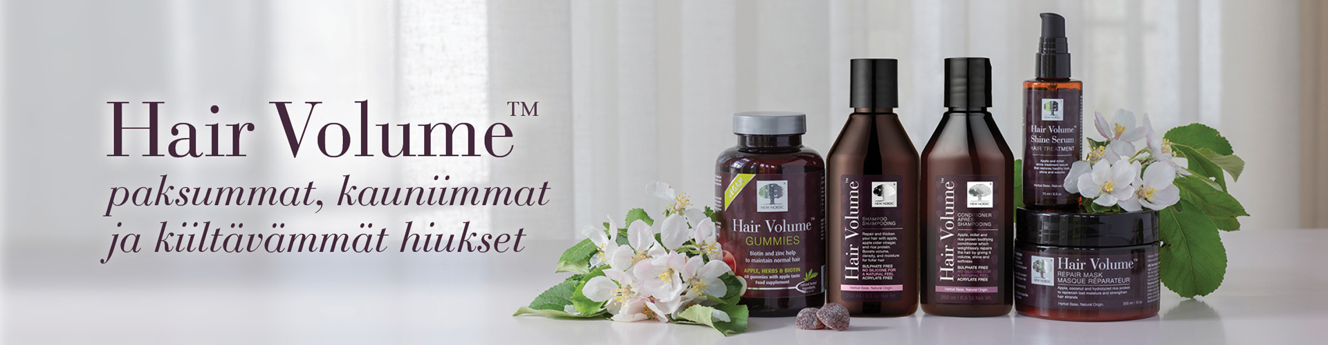 Hair Volume - paksummat ja kauniimmat hiukset