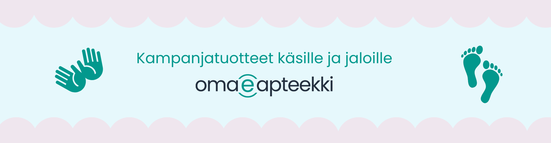 Kampanjatuotteet käsille ja jaloille lokakuussa
