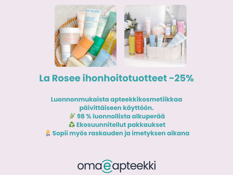Nyt on täydellinen hetki tutustua uuteen tuotesarjaan ✨ La Rosée on ranskalainen apteekkikosmetiikkasarja, joka tarjoaa tuotteita kaikille ihotyypeille. Tästä upeasta tuotesarjasta löydät mm. puhdistustuotteet, voiteet, seerumit... Kaiken mitä ihosi tarvi