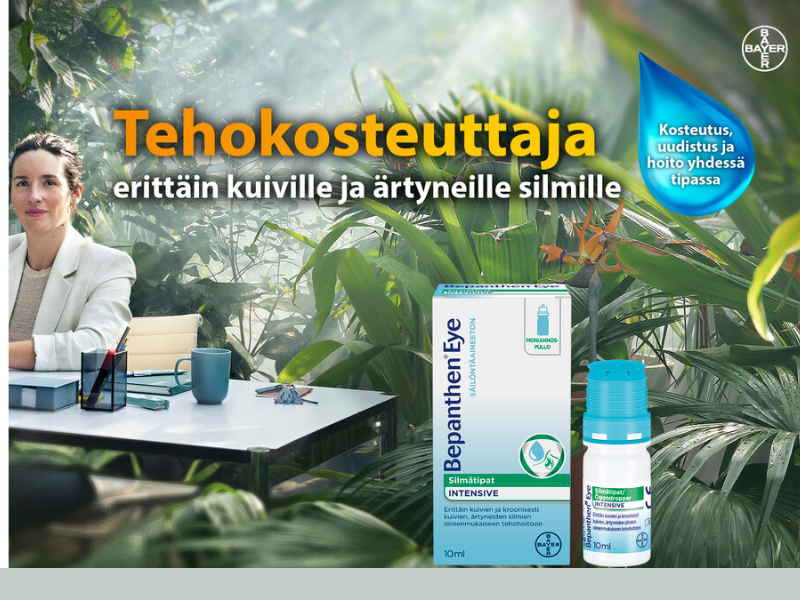 Bepanthen eye - Silmien tehokosteuttaja