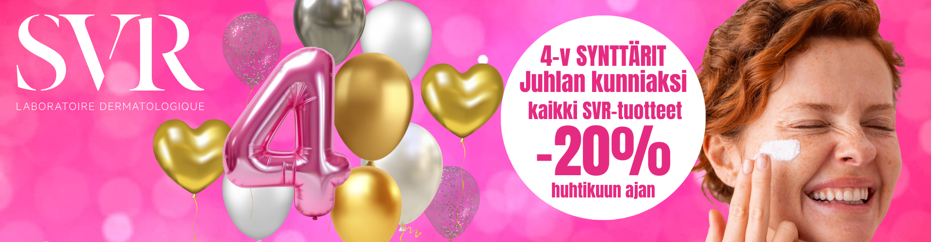 SVR- ihonhoitotuotteet -20% huhtikuun ajan Oma eApteekista