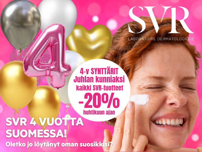 SVR- ihonhoitotuotteet -20% huhtikuun ajan Oma eApteekista
