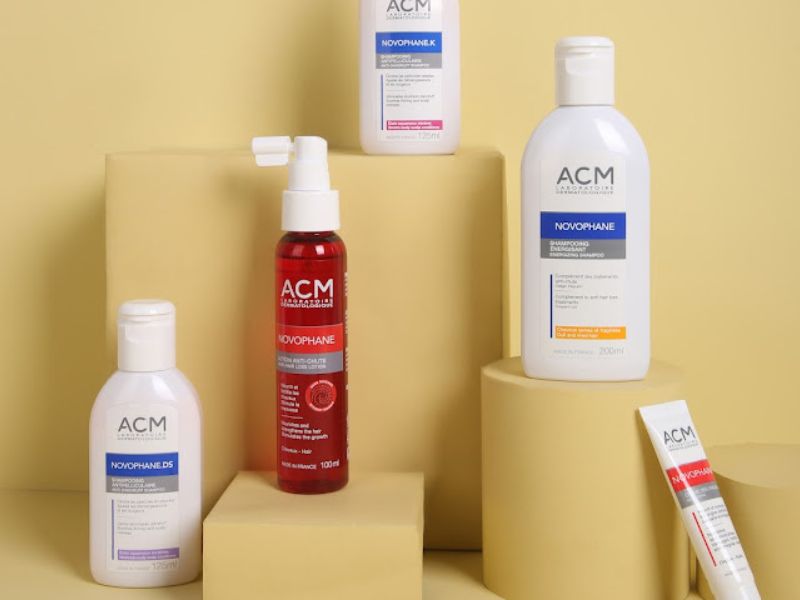 ACM Novophane hiusten l&auml;ht&ouml;&ouml;n ja hiuspohjan hyvinvointiin