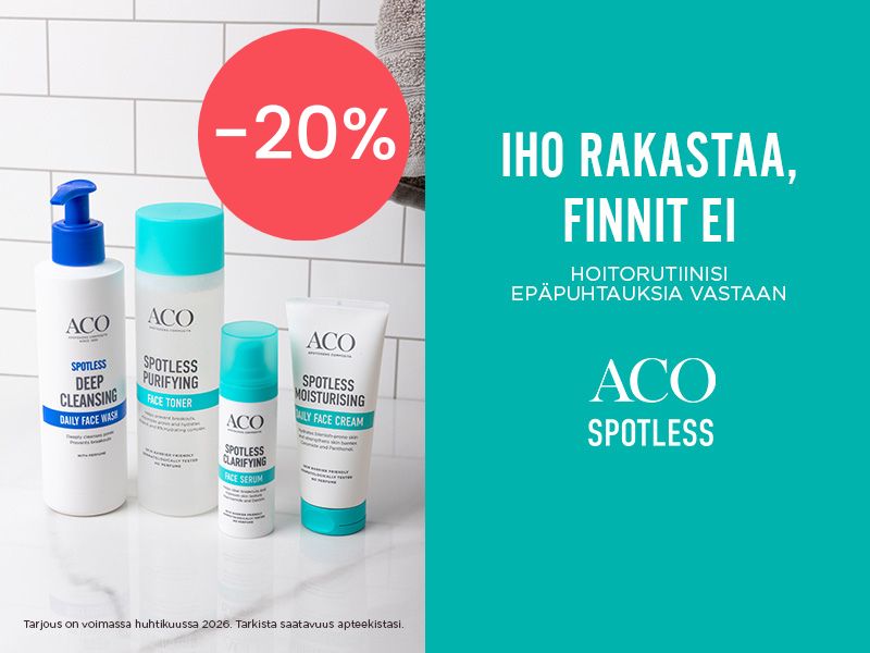 Aco Spotless tuotteet -20%