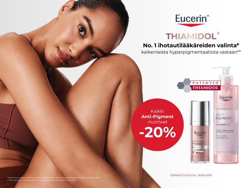 Eucerin Anti-pigment tuotteet huhtikuussa -20% Oma eApteekissa
