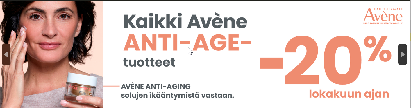 Avene Anti-age tuotteet ikääntyvälle iholle -20% lokakuun ajan | Oma eApteekki
